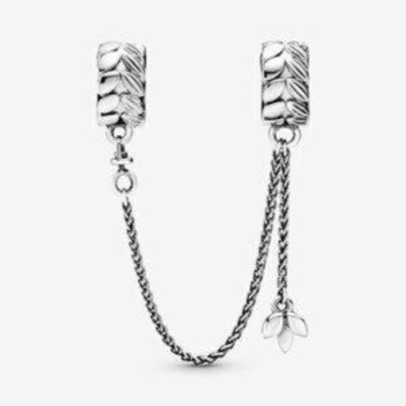 Wheat Grains Safety Chain Clip Charm - Picture 4 of 4